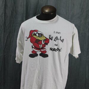 Vintage Graphic T-shirt - Taz I don't Fa La LA - Men's Extra-Large